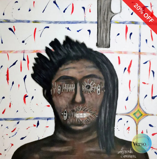 Aquí no pasa nada 30 x 30 cm / Acrylic / Unframed, shipped in a box