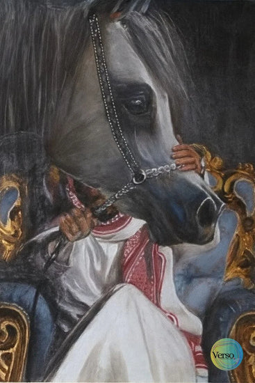 Arabism and authenticity 30 x 40 cm / Oil / Framed, shipped flat