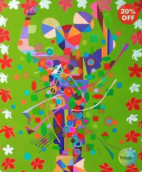 Asaltado 58 x 70 cm / Mixed / Unframed, shipped flat