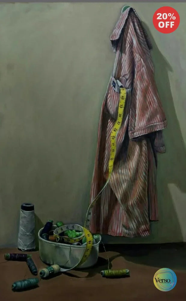At Home 20 x 26 cm / Oil / Unframed, shipped in a roll
