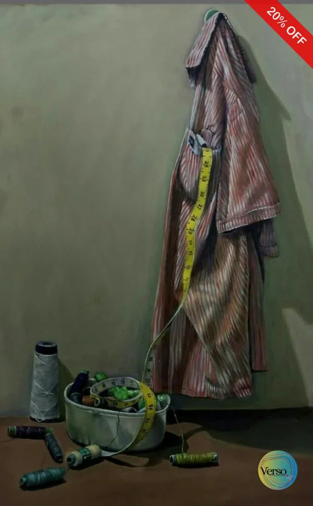 At Home 20 x 26 cm / Oil / Unframed, shipped in a roll