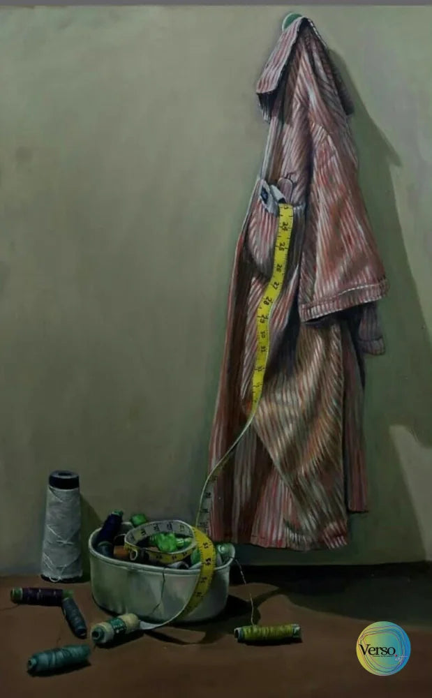 At Home 20 x 26 cm / Oil / Unframed, shipped in a roll