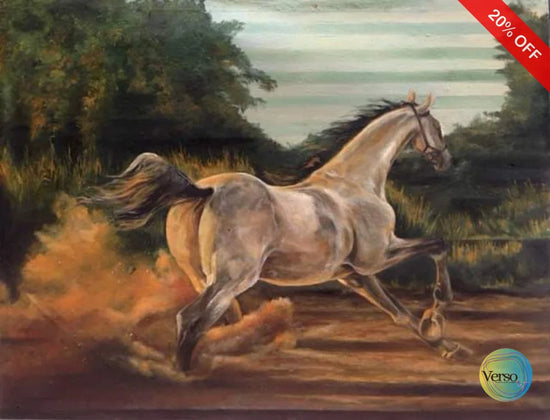 Attempt 48 x 36 cm / Oil / Unframed, shipped in roll