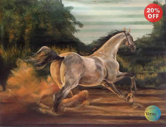 Attempt 48 x 36 cm / Oil / Unframed, shipped in a roll