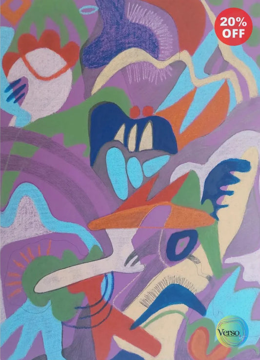 Awkward 50 x 70 cm / Mixed / Unframed, shipped in roll