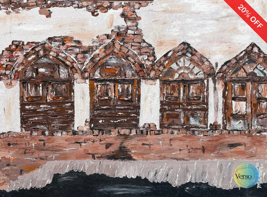 Bari 24 x 17.7 cm / Acrylic / Unframed, shipped in roll