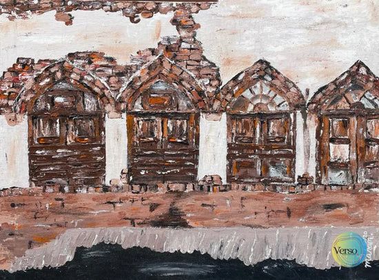 Bari 24 x 17.7 cm / Acrylic / Unframed, shipped in roll