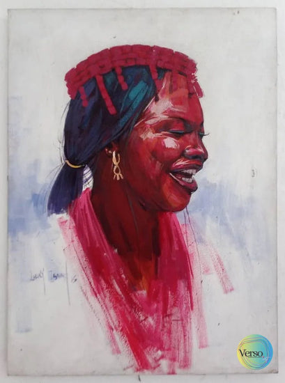 Beauty Behind the Smile 17.5 x 23.5 cm / Acrylic / Unframed, shipped in a roll