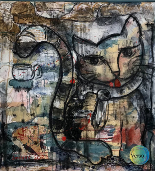 Belang Telon 60 x 55 cm / Mixed / Unframed, shipped in a roll