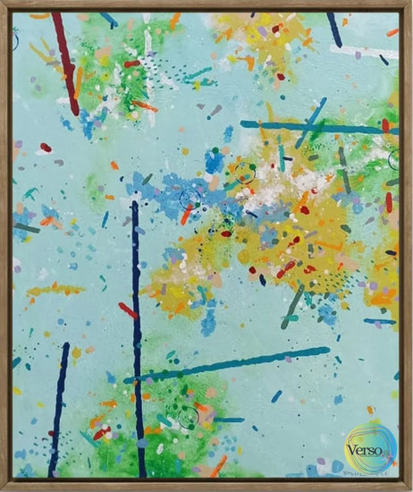 Bloom - 50 x 60 cm / Mixed / Framed, shipped flat