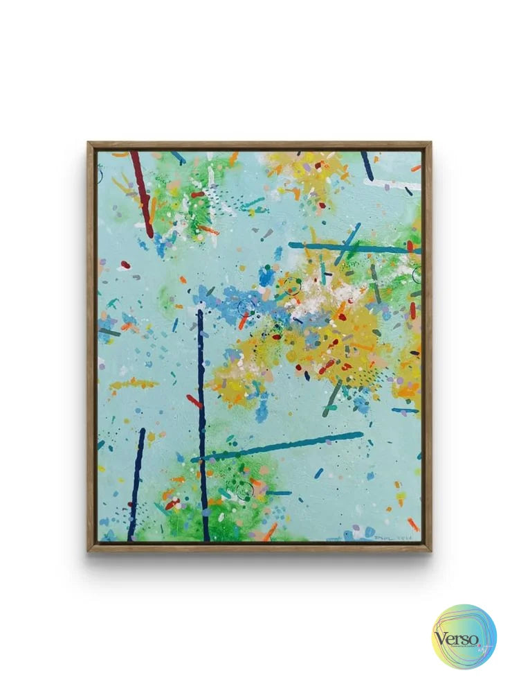 Bloom - 50 x 60 cm / Mixed / Framed, shipped flat