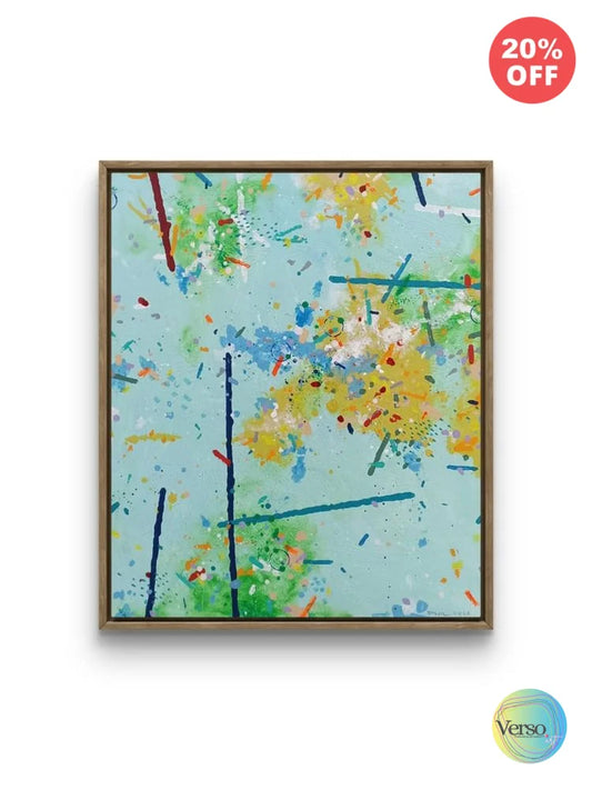 Bloom - 50 x 60 cm / Mixed / Framed, shipped flat