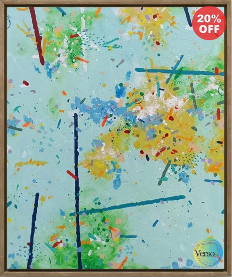 Bloom - 50 x 60 cm / Mixed / Framed, shipped flat