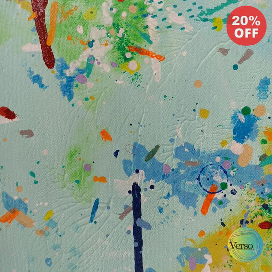 Bloom - 50 x 60 cm / Mixed / Framed, shipped flat
