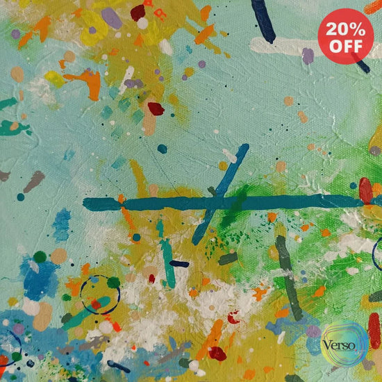 Bloom - 50 x 60 cm / Mixed / Framed, shipped flat