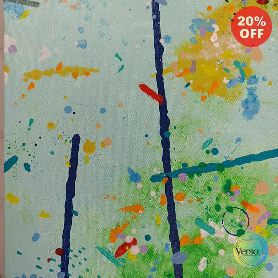 Bloom - 50 x 60 cm / Mixed / Framed, shipped flat