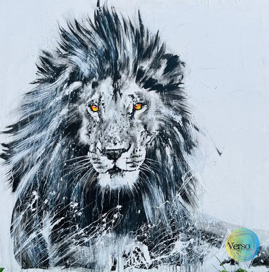 Break time 100 x 100 cm / Acrylic / Unframed, shipped in roll