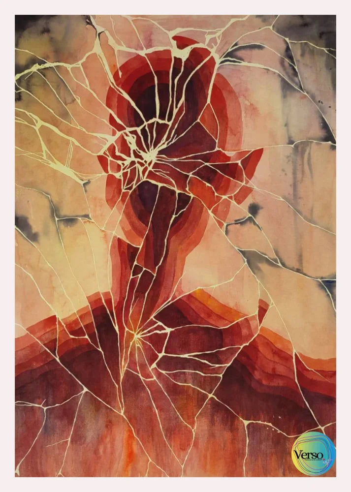 Breaking Point 59.4 x 84.1 cm / Watercolor / Unframed, shipped in roll