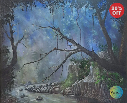 Brumas 150 x 120 cm / Oil / Unframed, shipped in roll