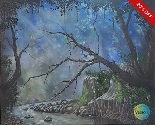 Brumas 150 x 120 cm / Oil / Unframed, shipped in roll