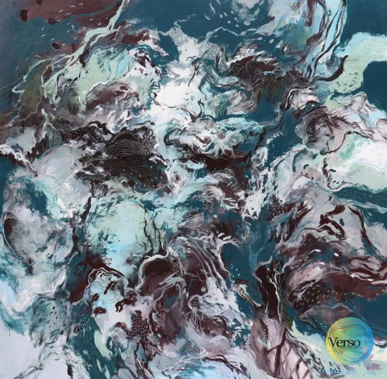 Calm and Good - 200 x 200 cm / Acrylic / Unframed, shipped in a roll