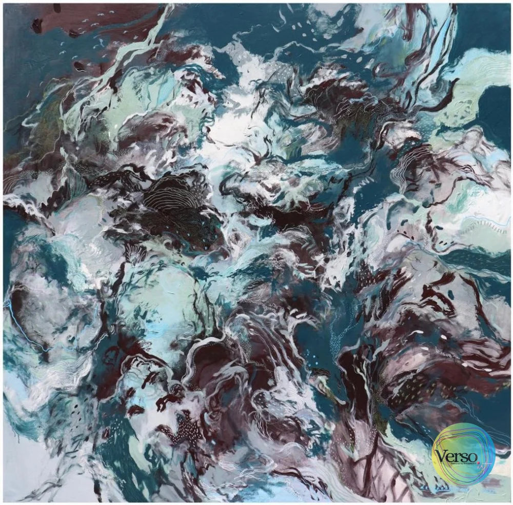 Calm and Good - 200 x 200 cm / Acrylic / Unframed, shipped in a roll