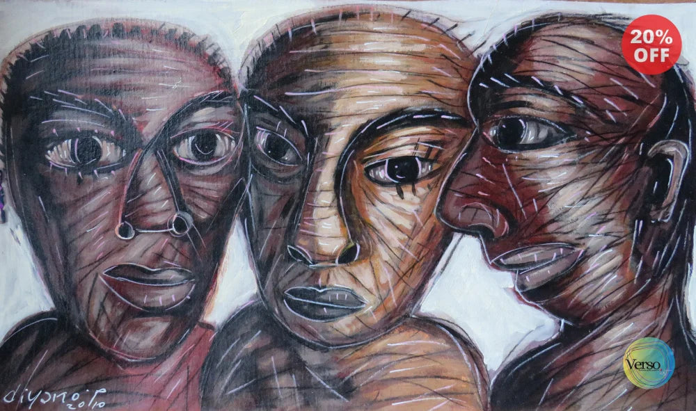 Calm Down - 65 x 40 cm / Mixed / Unframed, shipped in a roll