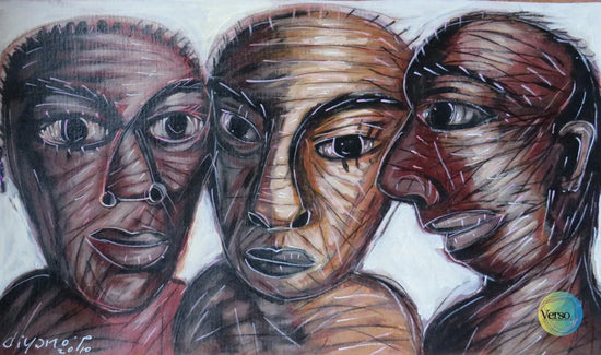 Calm Down - 65 x 40 cm / Mixed / Unframed, shipped in a roll