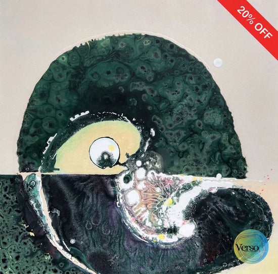 Cangkang (The Shell) 100 x 100 cm / Acrylic / Unframed, shipped in a roll