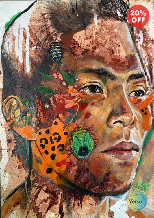 Canyiru 34 x 49 cm / Acrylic / Unframed, shipped in roll