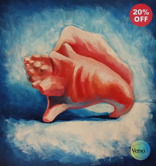 Caracola 20 x 20 cm / Oil / Unframed, shipped in roll
