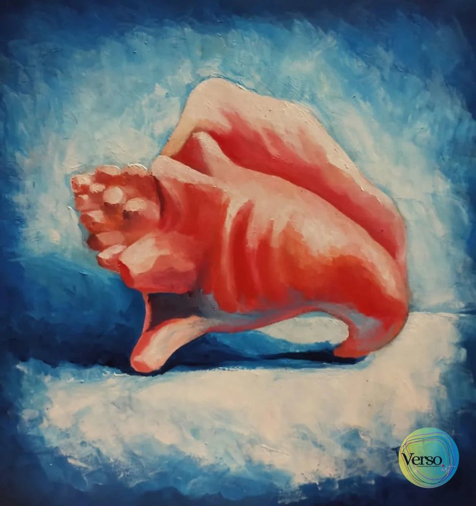 Caracola 20 x 20 cm / Oil / Unframed, shipped in roll