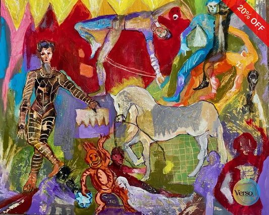 Cirque 70 x 50 cm / Oil / Unframed, shipped in a roll