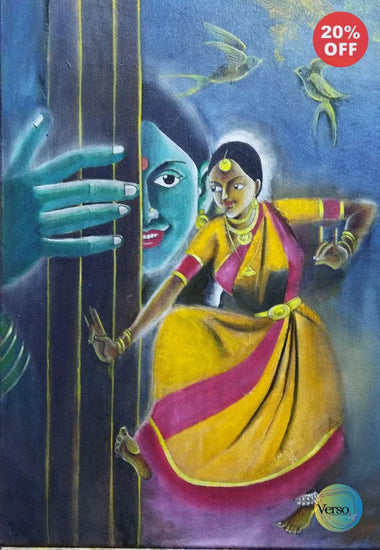 Classical dancer 18 x 24 cm / Acrylic / Unframed, shipped in a roll