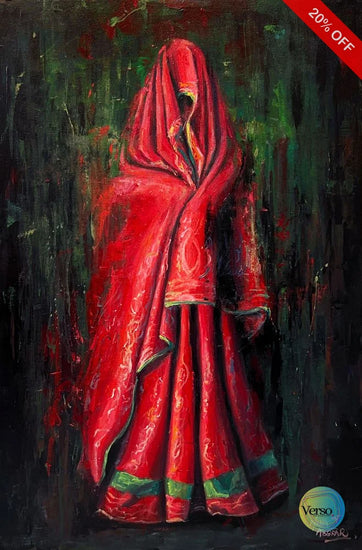 conceal 24 x 36 cm / Oil / Unframed, shipped in a roll