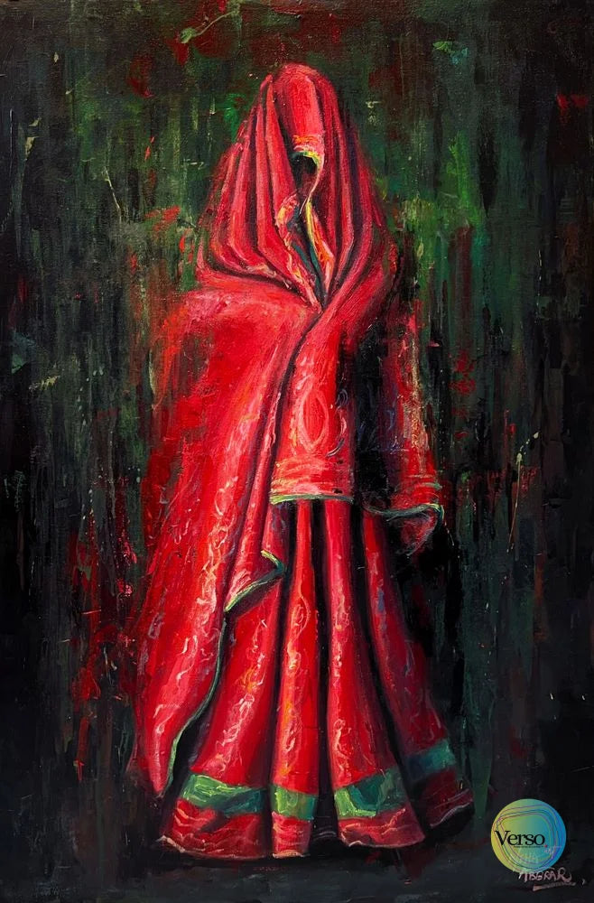 conceal 24 x 36 cm / Oil / Unframed, shipped in a roll