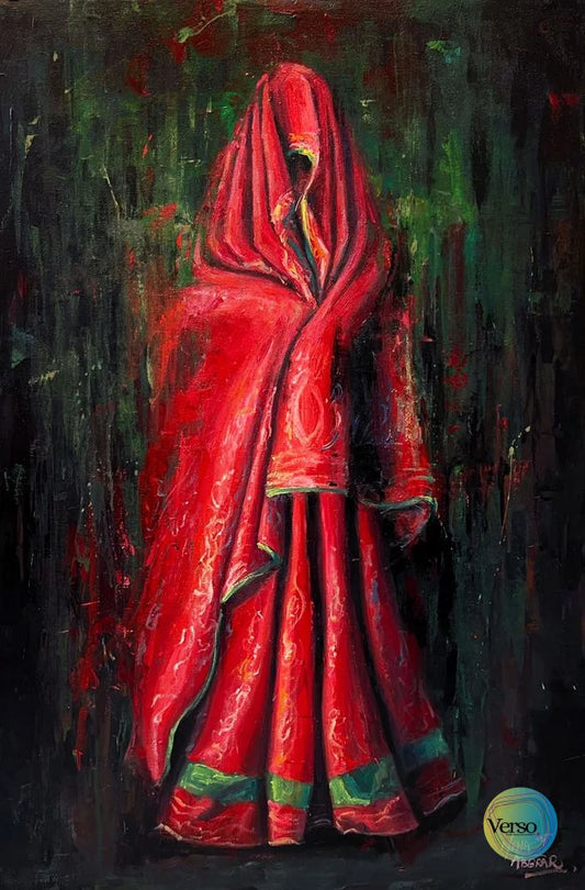 conceal 24 x 36 cm / Oil / Unframed, shipped in a roll