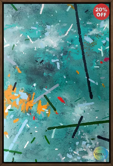 Continuum - 40 x 60 cm / Mixed / Framed, shipped flat