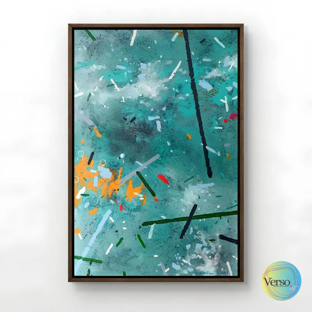 Continuum - 40 x 60 cm / Mixed / Framed, shipped flat