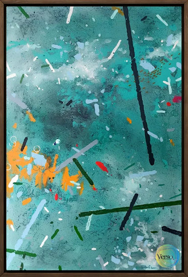Continuum - 40 x 60 cm / Mixed / Framed, shipped flat