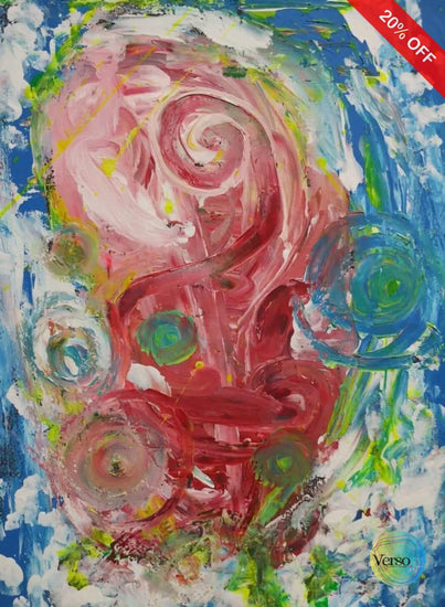 Creciente 20 x 30 cm / Oil / Unframed, shipped in roll