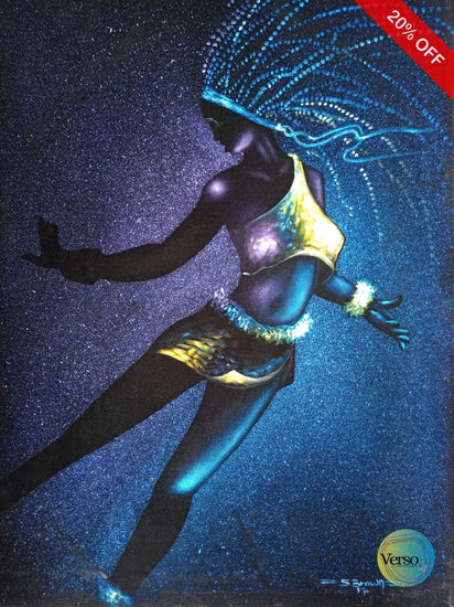 DANCE OF FREEDOM 31 x 44.5 cm / Oil / Unframed, shipped in a roll