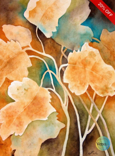 Dancing at dawn 47 x 61 cm / Watercolor / Unframed, shipped in roll