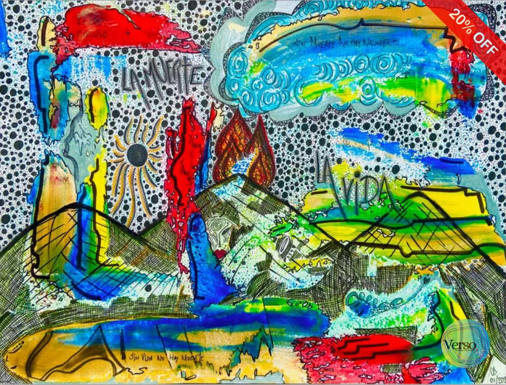 Deconstruction 61 x 45.7 cm / Mixed / Unframed, shipped flat