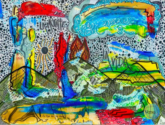 Deconstruction 61 x 45.7 cm / Mixed / Unframed, shipped flat