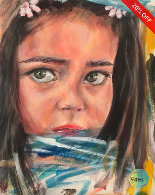 Detalle/Close up 21 x 29 cm / Acrylic / Unframed, shipped flat