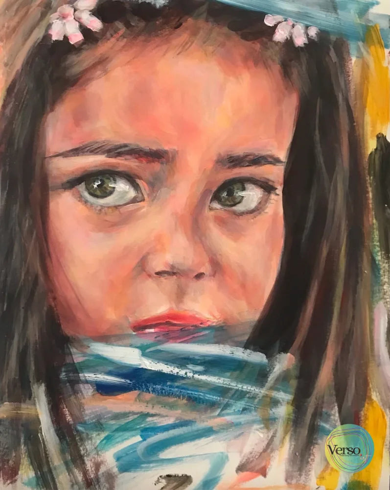 Detalle/Close up 21 x 29 cm / Acrylic / Unframed, shipped flat