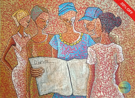 Discussion 24 x 36 cm / Oil / Unframed, shipped in a roll