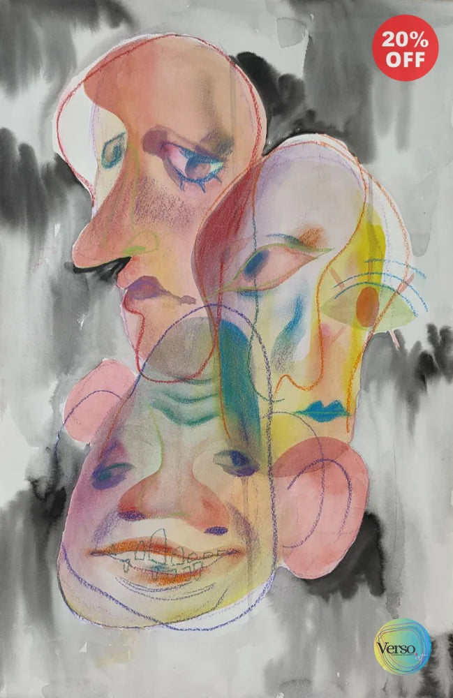 Distortion - 42 x 60 cm / Watercolor / Unframed, shipped in a roll