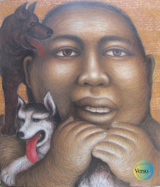 Dog Lover Series 21 - 120 x 100 cm / Mixed / Unframed, shipped in a roll